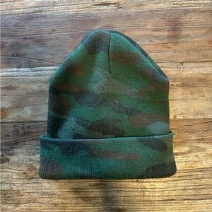 Camo Knit Beanie